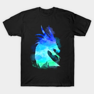 Dragon Watercolor Lagoon T-Shirt